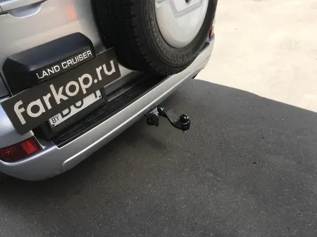 Фаркоп Лидер Плюс для Toyota Land Cruiser Prado J120 2002-2009 T123-AE в Воронеж