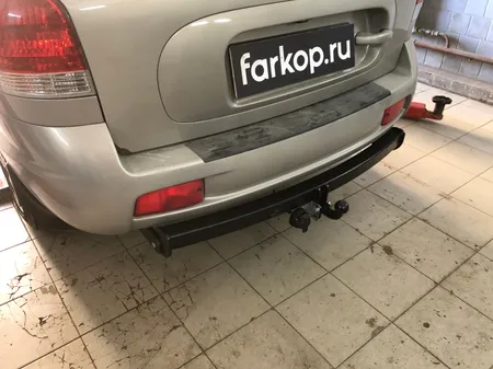 Фаркоп Лидер Плюс для Hyundai Santa Fe Classic 2007-2012 H205-A в Воронеж