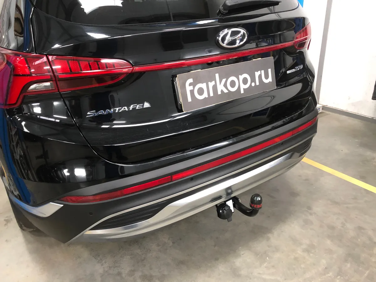 Фаркоп Oris для Hyundai Santa Fe 2020-2024 6768-A в Воронеж Фаркоп Oris для Hyundai Santa Fe 2020-2024 6768-A в Воронеж