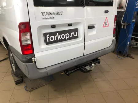 Фаркоп Лидер Плюс для Ford Transit (фургон) 2000-2014, (для а/м со ступенькой, без ступеньки) F116-F в Воронеж