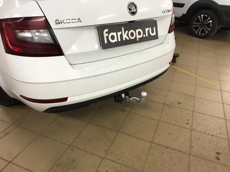 Фаркоп Лидер Плюс для Skoda Octavia (лифтбек) 2013-2020 Арт. S108-BA S108-BA в Воронеж