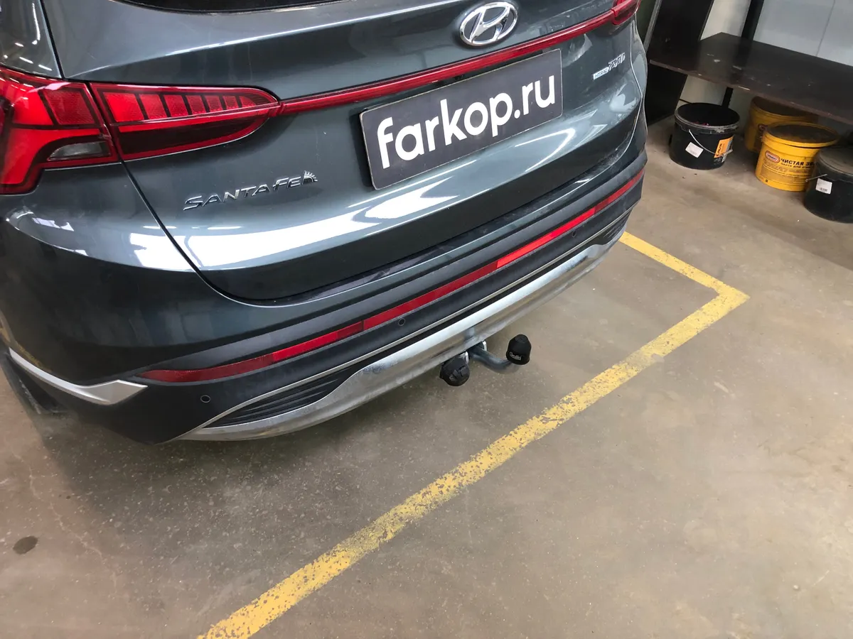 Фаркоп Galia для Hyundai Santa Fe 2020-2024 K050A в Воронеж