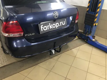 Фаркоп Лидер Плюс для Volkswagen Polo (седан) 2010-2020 V125-A в Воронеж