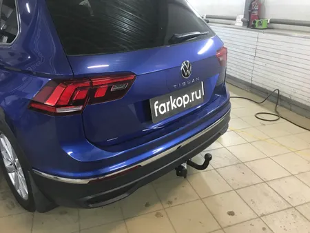 Фаркоп Лидер Плюс для Volkswagen Tiguan 2017- V123-A в Воронеж