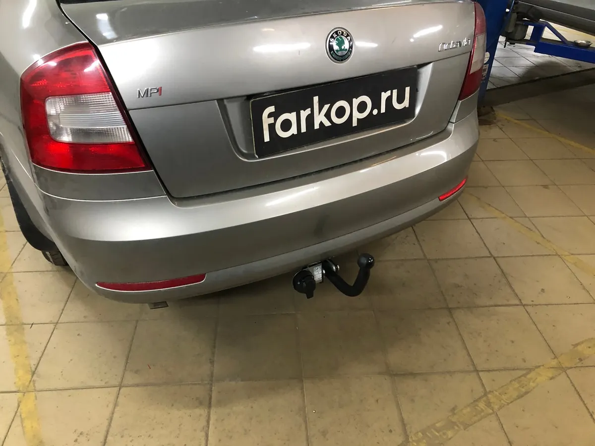 Фаркоп Лидер Плюс для Skoda Octavia 2008-2013 (только лифтбек) S106-A в Воронеж Фаркоп Лидер Плюс для Skoda Octavia 2008-2013 (только лифтбек) S106-A в Воронеж
