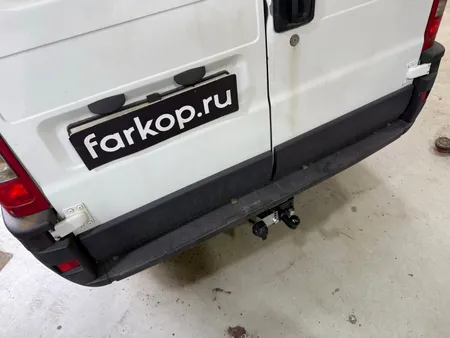 Фаркоп Лидер Плюс для Fiat Ducato (Соллерс) 2007-2012 Арт. F202-FC F202-FC в Воронеж