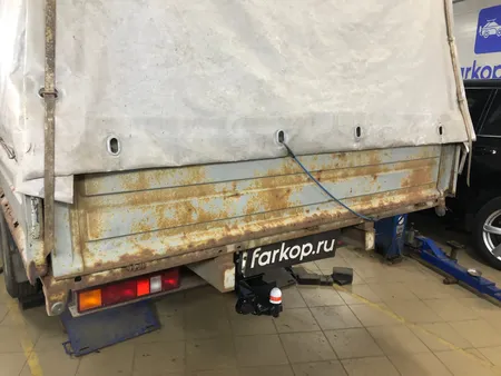 Фаркоп Трейлер для Gaz Газель 330202 удлиненная база (в т.ч. Gaz 33023 Фермер удлин.) Арт. 330202.K2 330202.K2 в Воронеж