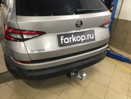 Фаркоп Лидер Плюс для Skoda Kodiaq 2017- V123-BA в Воронеж