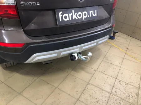 Фаркоп Лидер Плюс для Skoda Yeti 2009-2018 V123-BA в Воронеж