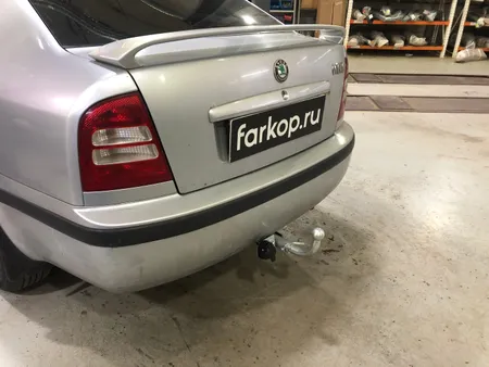 Фаркоп Лидер Плюс для Skoda Octavia Tour (лифтбек) 1996-2011 S104-BA в Воронеж