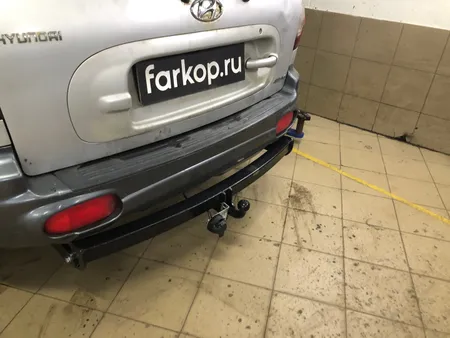 Фаркоп Лидер Плюс для Hyundai Santa Fe 2001-2006 H205-A в Воронеж