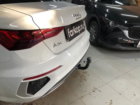 Фаркоп Steinhof для Audi A3 (седан, хетчбек) 2020- Арт. A-126 A-126 в Воронеж