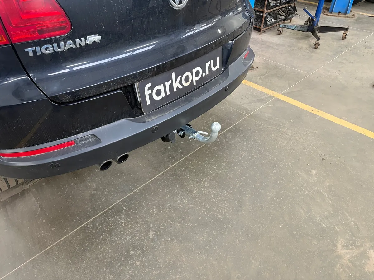Фаркоп Лидер Плюс для Volkswagen Tiguan 2007-2017 V123-BA в Воронеж Фаркоп Лидер Плюс для Volkswagen Tiguan 2007-2017 V123-BA в Воронеж