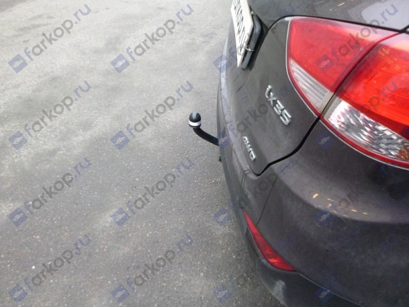 Установка фаркопа на Hyundai ix 35 Установка фаркопа на Hyundai ix 35