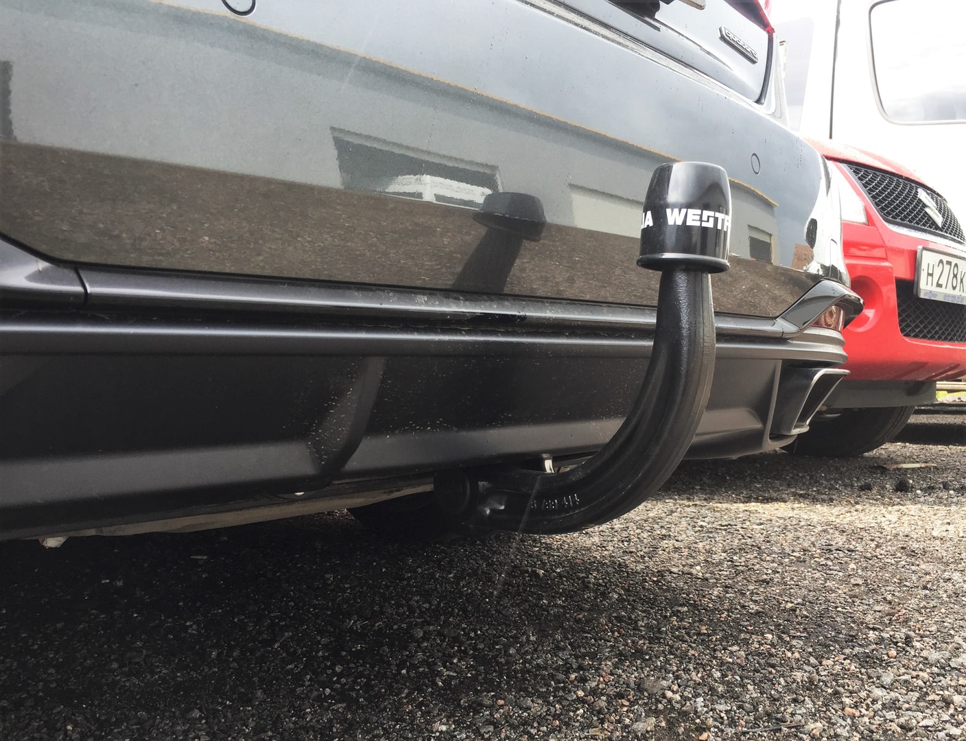 Установили фаркоп Westfalia для Audi A5 2021 г.