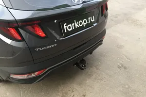 Установили фаркоп ТСС для Hyundai Tucson 2021 г.