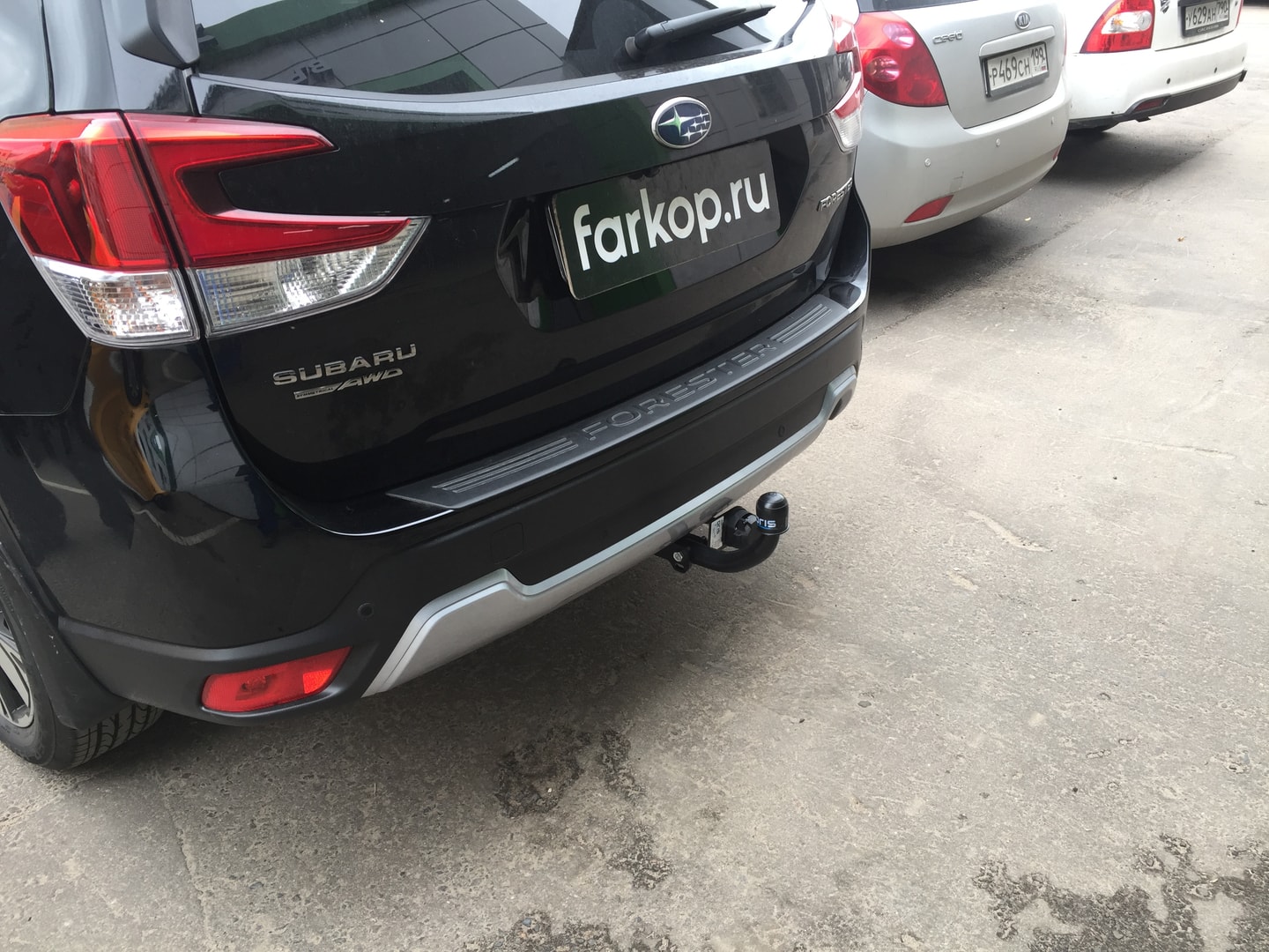 Установили фаркоп Oris для Subaru Forester 2021 г.