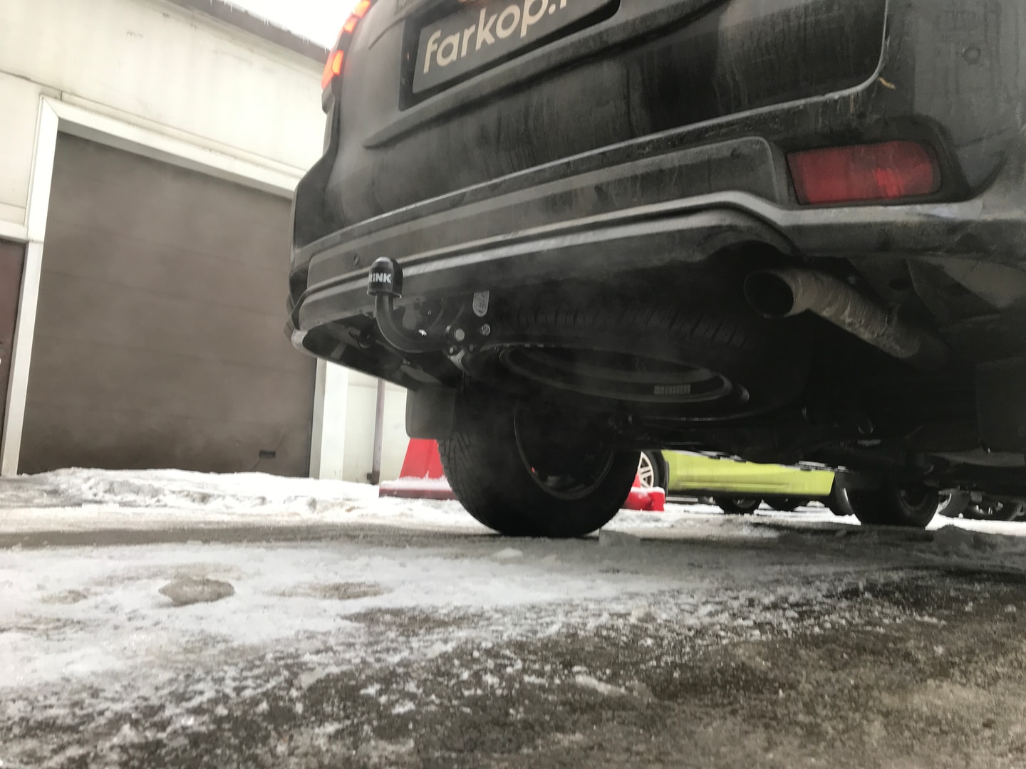 Установили фаркоп Brink для Toyota Land Cruiser Prado J150 2021 г.