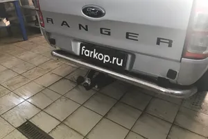 Установили фаркоп Лидер Плюс для Ford Ranger 2013 г.