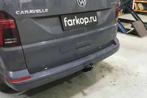 Установили фаркоп Westfalia для Volkswagen T6 Caravelle 2021 г.