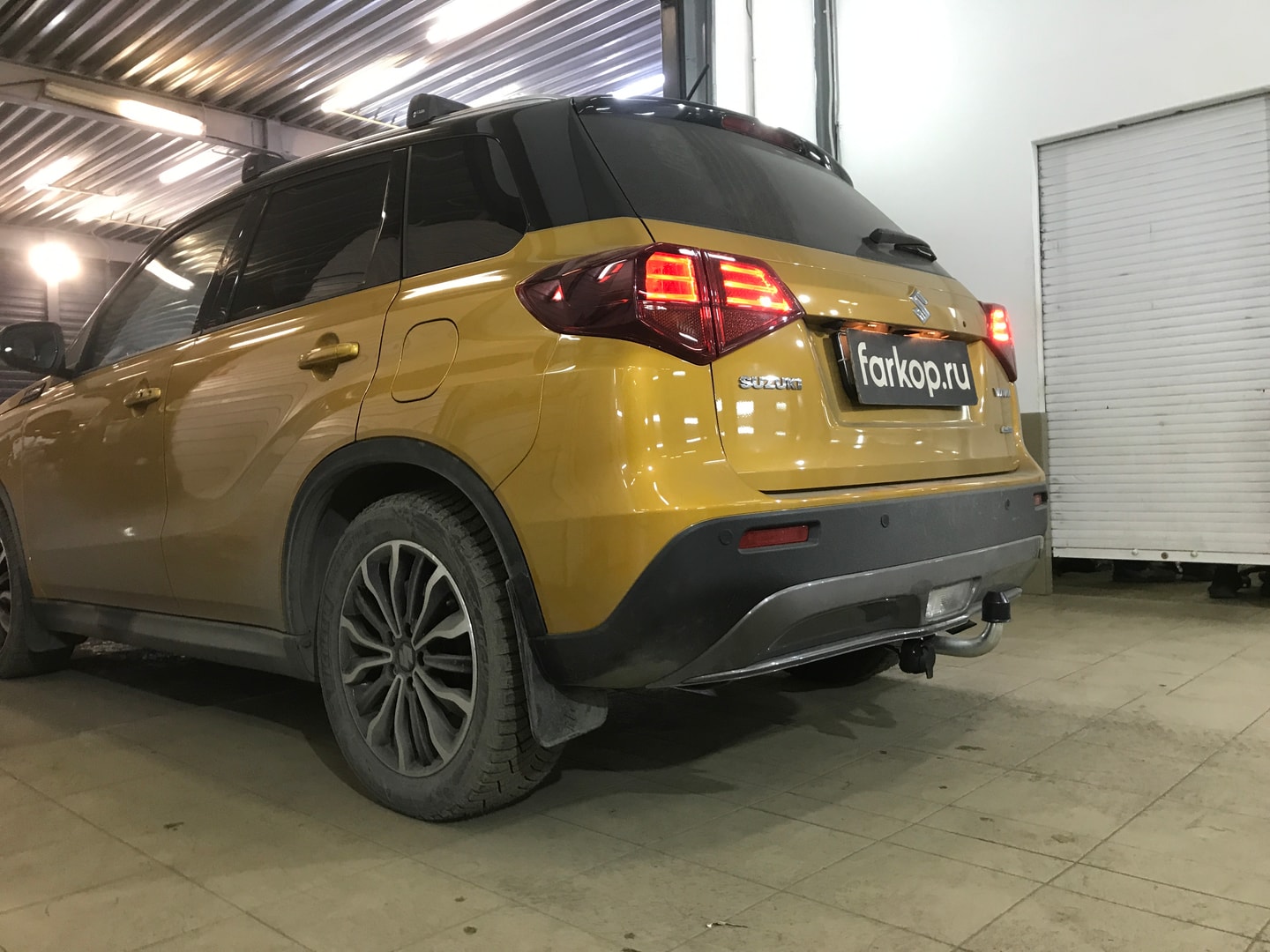 Установили фаркоп Galia для Suzuki Vitara 2021 г. Установили фаркоп Galia для Suzuki Vitara 2021 г.
