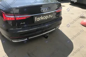 Установили фаркоп Aragon для Audi A6 2021 г.