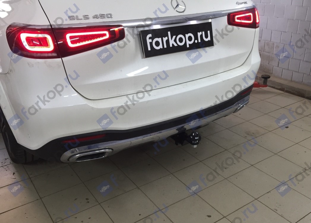 Установили фаркоп Baltex для Mercedes GLS-class 2022 г. Установили фаркоп Baltex для Mercedes GLS-class 2022 г.