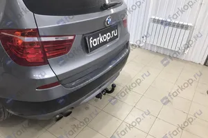 Установили фаркоп Лидер Плюс для BMW X3 2013 г.
