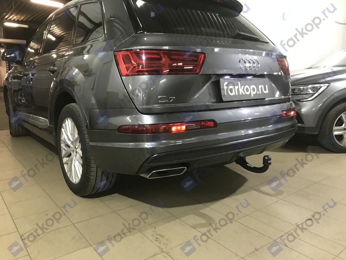 Установили фаркоп Oris для Audi Q7 2015-2020 г.в. Установили фаркоп Oris для Audi Q7 2015-2020 г.в.