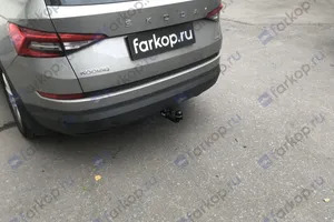 Установили фаркоп Steinhof для Skoda Kodiaq 2016 г.в.
