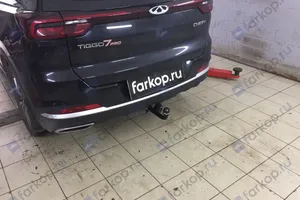 Установили фаркоп Baltex для Chery Tiggo 7 Pro 2020 г.в.