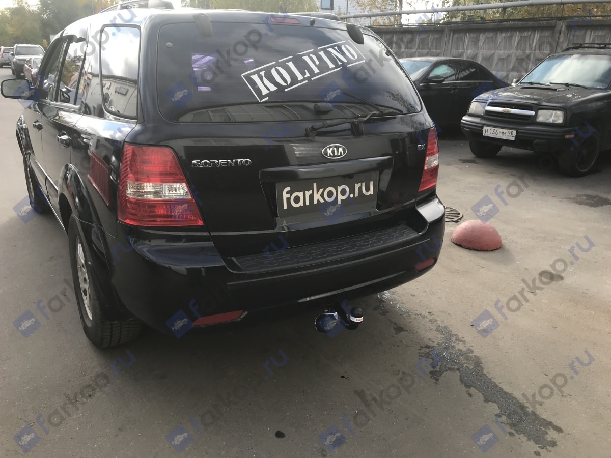 Установили фаркоп Oris для Kia Sorento 2006-2009 г.в. Установили фаркоп Oris для Kia Sorento 2006-2009 г.в.