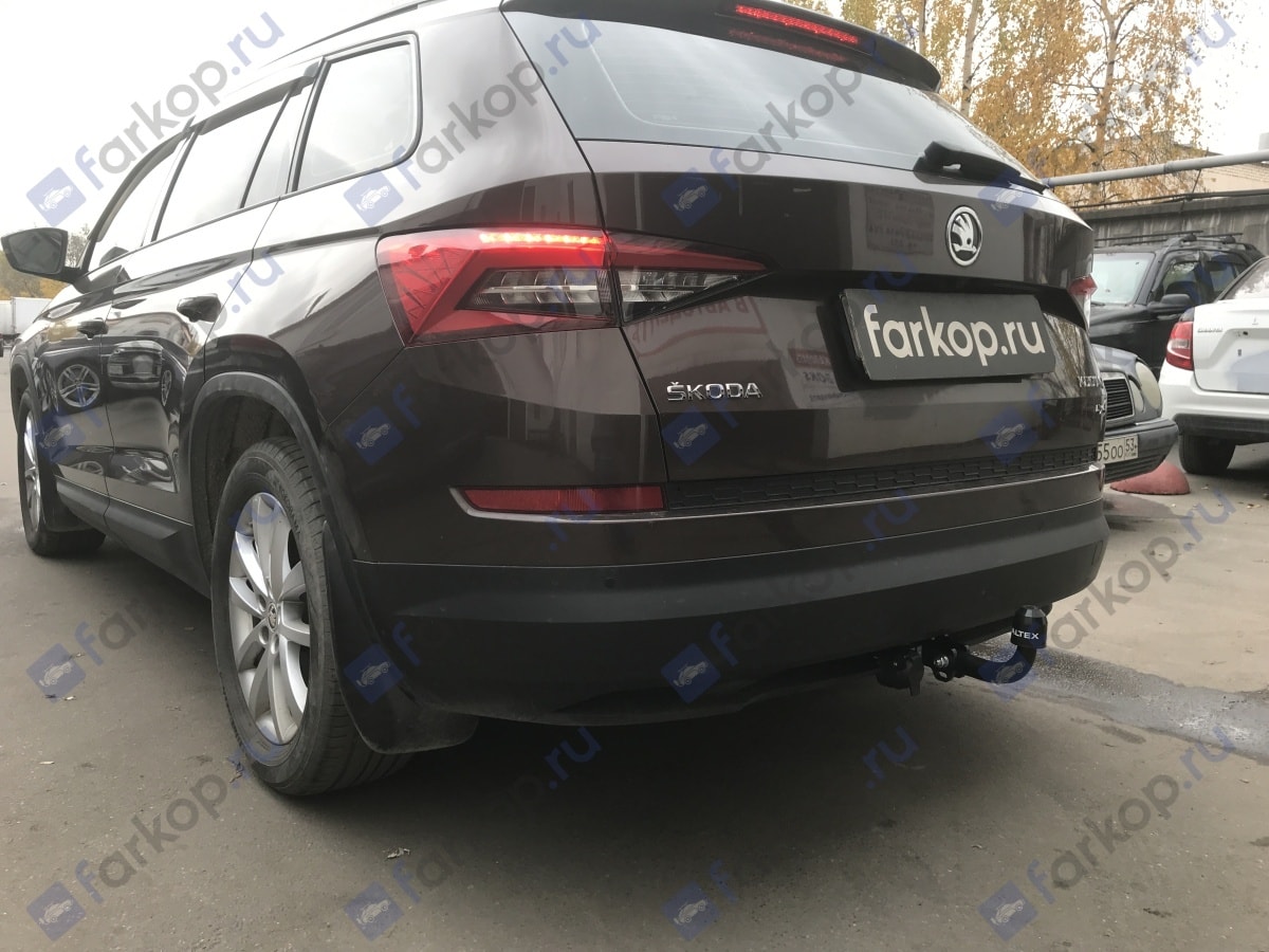 Установили фаркоп Baltex для Skoda Kodiaq 2017 г.в. Установили фаркоп Baltex для Skoda Kodiaq 2017 г.в.