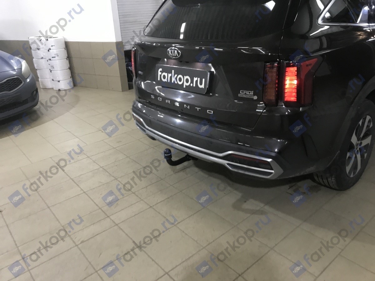 Установили фаркоп Steinhof для Kia Sorento 2020 г.в. Установили фаркоп Steinhof для Kia Sorento 2020 г.в.