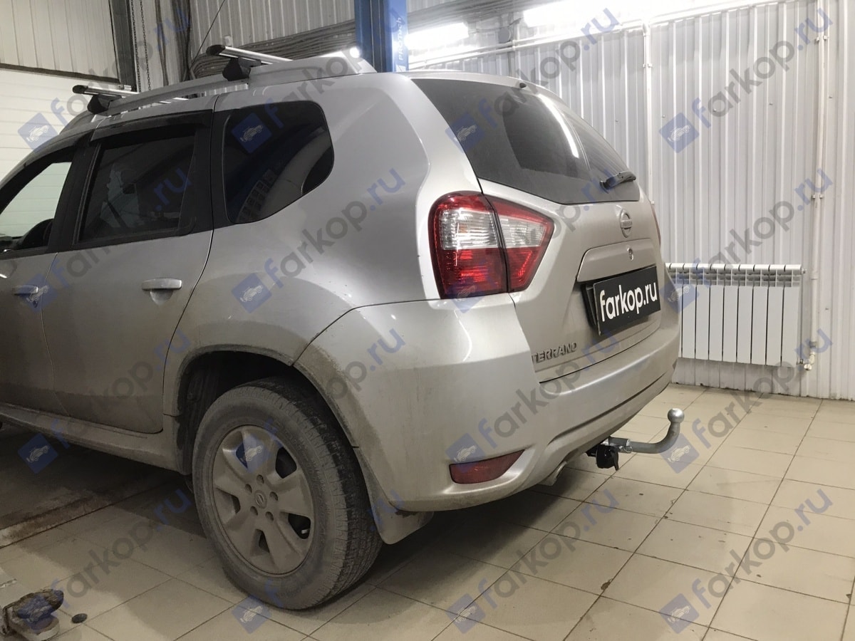 Установили фаркоп Лидер Плюс для Nissan Terrano 2019 г.в. Установили фаркоп Лидер Плюс для Nissan Terrano 2019 г.в.