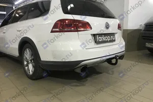Установили фаркоп Brink для Volkswagen Passat 2012 г.в.