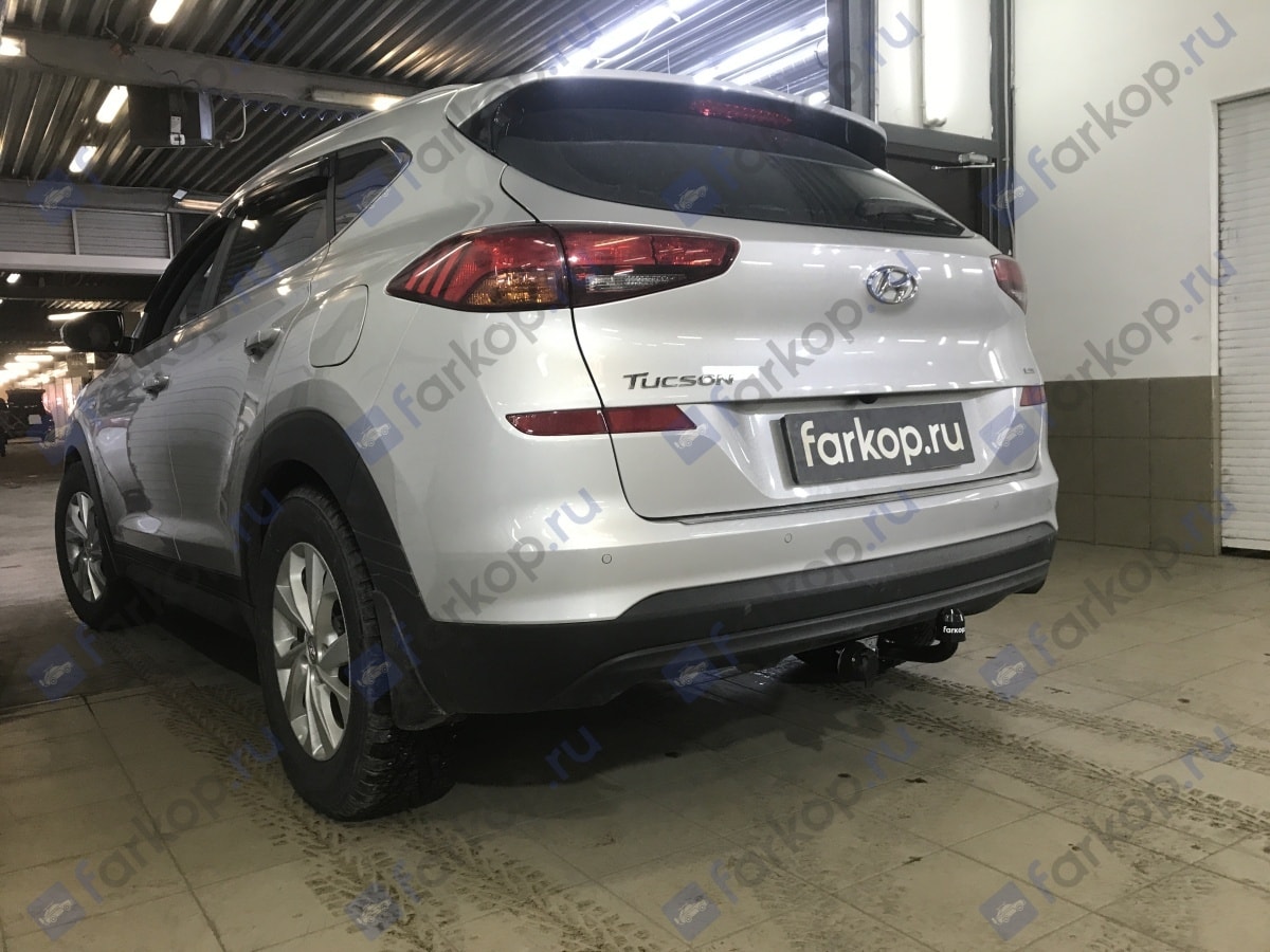 Установили фаркоп Лидер Плюс для Hyundai Tucson 2020 г.в. Установили фаркоп Лидер Плюс для Hyundai Tucson 2020 г.в.