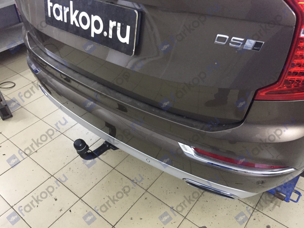 Установили фаркоп Steinhof для Volvo XC90 2015 г.в. Установили фаркоп Steinhof для Volvo XC90 2015 г.в.