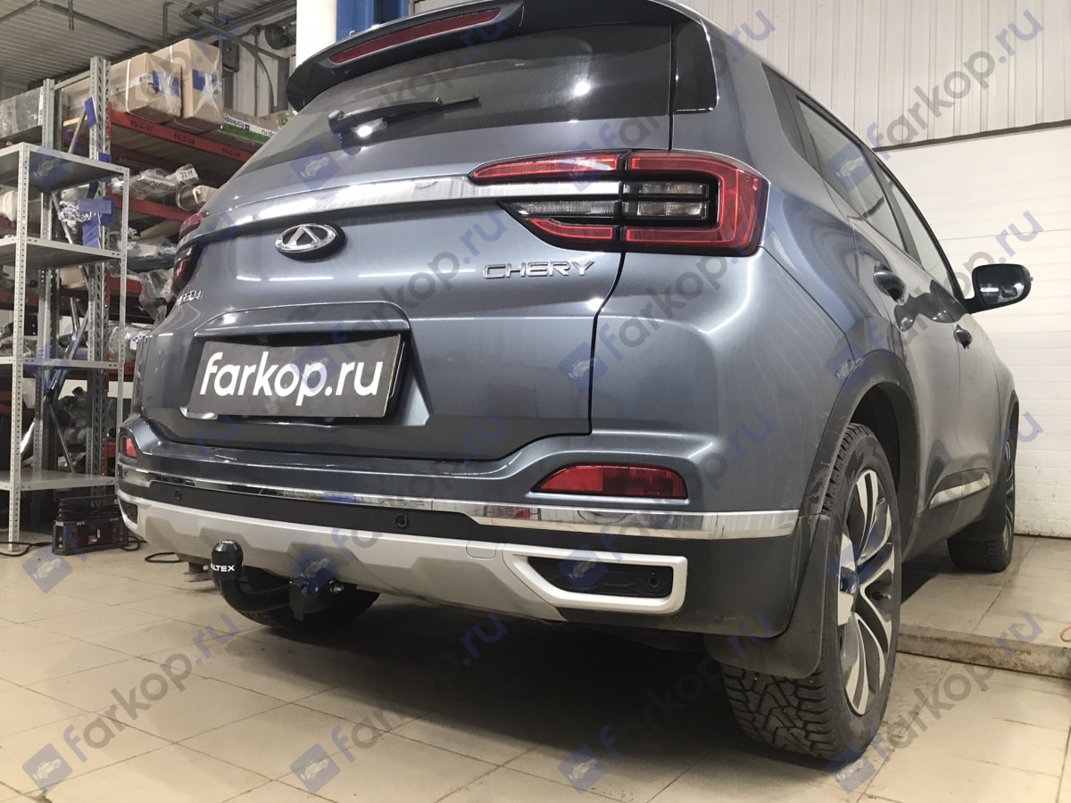Установили фаркоп Baltex для Chery Tiggo 4 2021 г.в. Установили фаркоп Baltex для Chery Tiggo 4 2021 г.в.