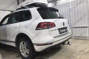 Установили фаркоп Galia для Volkswagen Touareg 2017 г.