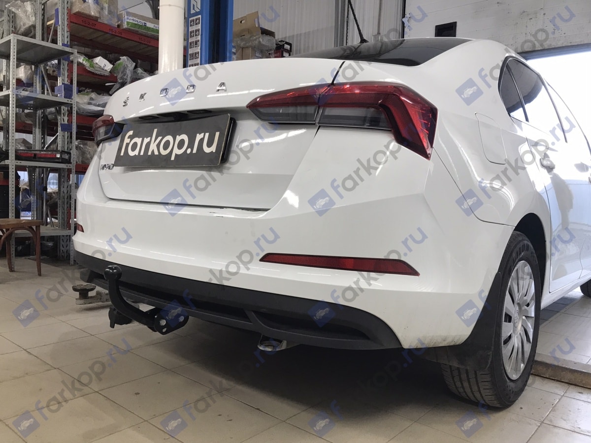 Установили фаркоп Трейлер для Skoda Rapid 2022 г.в. Установили фаркоп Трейлер для Skoda Rapid 2022 г.в.