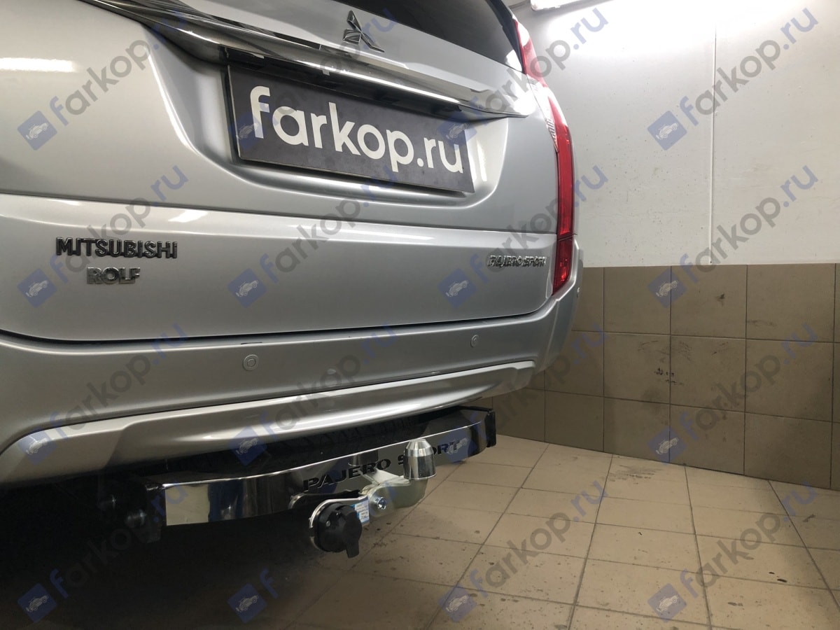 Установили фаркоп Baltex для Mitsubishi Pajero Sport 2020 г.в. Установили фаркоп Baltex для Mitsubishi Pajero Sport 2020 г.в.