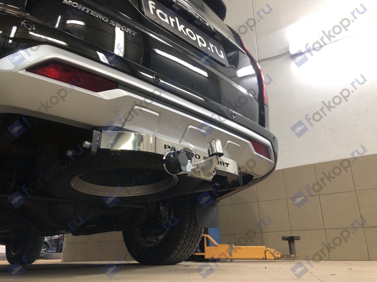 Установили фаркоп Baltex для Mitsubishi Montero Sport 2023 г.в.