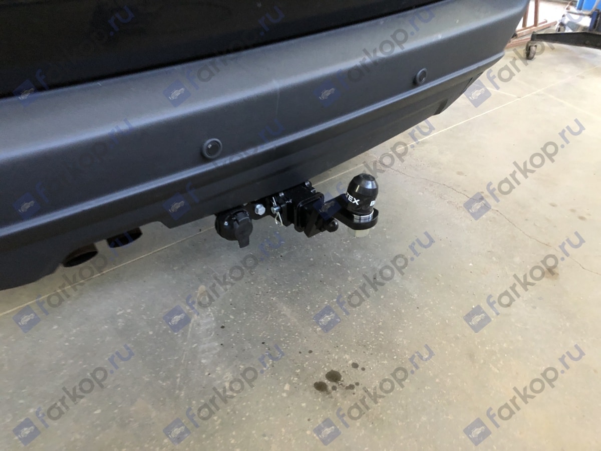 Установили фаркоп TowRus для Volvo XC90 2005 г.в.