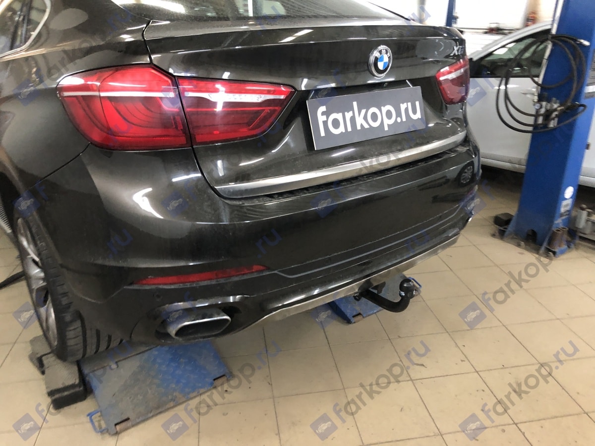 Установили фаркоп Oris для BMW X6 F16 2015 г.в.