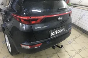 Установили фаркоп Лидер Плюс для Kia Sportage 2017 г.в.