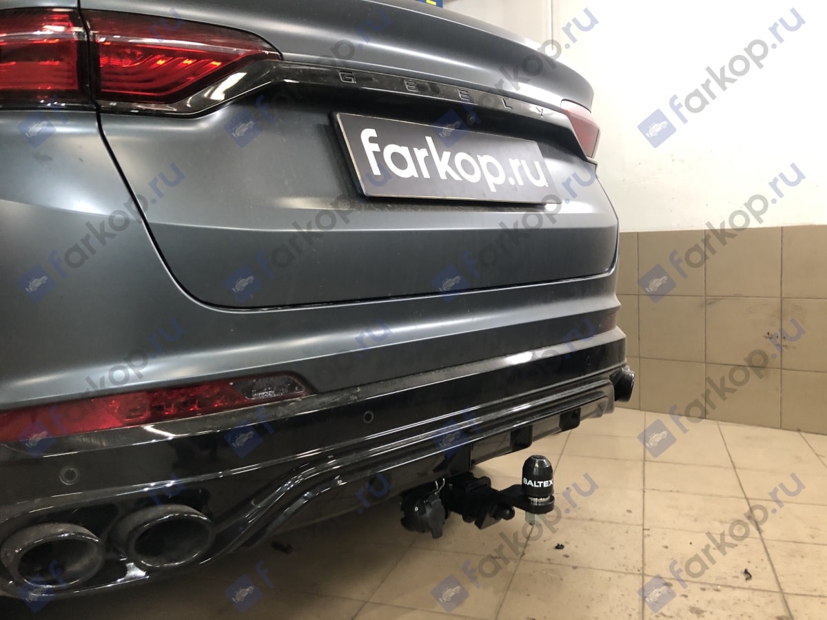 Установили фаркоп TowRus для Geely Tugella 2023 г.в. Установили фаркоп TowRus для Geely Tugella 2023 г.в.