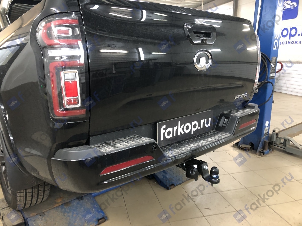 Установили фаркоп Oris для Great Wall Poer pickup 2023 г.в. Установили фаркоп Oris для Great Wall Poer pickup 2023 г.в.