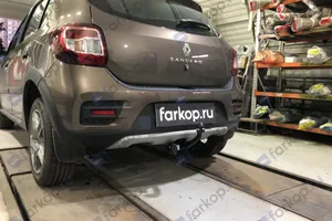 Установили фаркоп Baltex для Renault Sandero Stepway 2021 г.в.