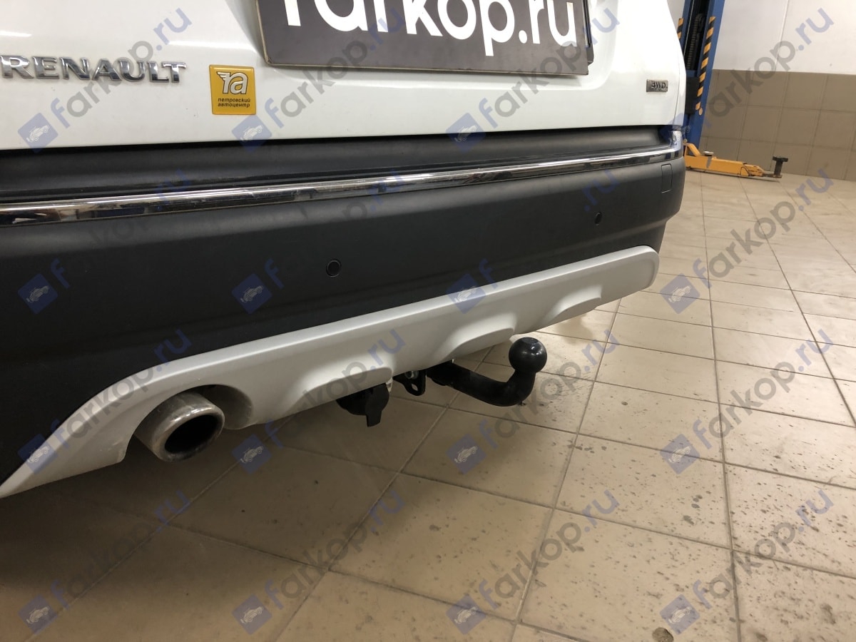Установили фаркоп Лидер Плюс для Renault Kaptur 2016 г.в. Установили фаркоп Лидер Плюс для Renault Kaptur 2016 г.в.